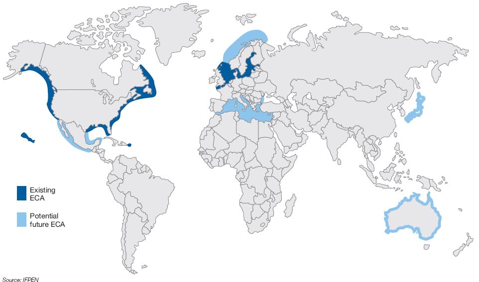 Reducing sulfur emissions in shipping an economic and technological